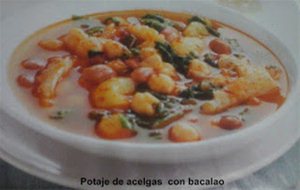 Potaje De Acelgas  Con Bacalao
