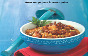 Arroz Con Pulpo A La Menorquina
