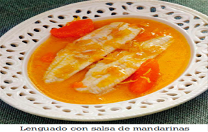 Lenguado Con Salsa De Mandarinas
