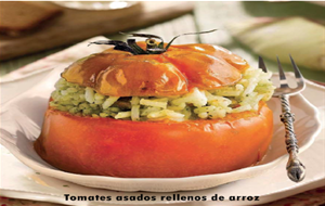 Tomates Asados Rellenos De Arroz
