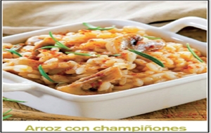 Arroz Con Champiñones
