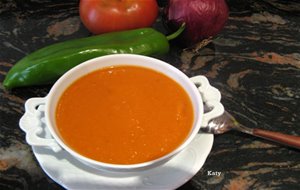 Gazpacho  Tardicional:   Propiedades Y Beneficios
