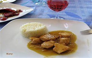 Jamoncitos De Pollo Al Curry
