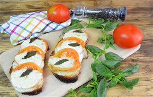 Tosta Caprese
