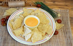 Salsa De Queso Cheddar Para Nachos Facil Y Rapida
