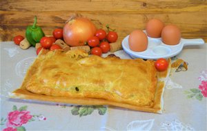 Empanada De Lomo Con Pimientos Fritos
