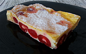 Clafoutis De Cereza.
