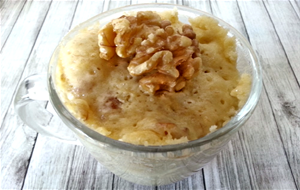 Mug Cake De Plátano Y Nueces
