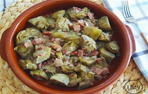 Alcachofas Con Dulce / Artichokes With Sweet
