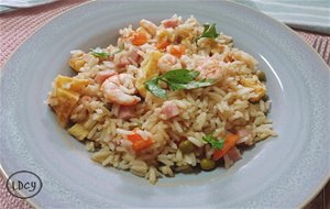 Arroz Tres Delicias/ Three Delights Fried Rice
