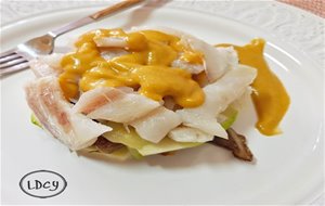 Bacalao Con Calabacin Y Setas/ Cod With Zucchini And Mushrooms
