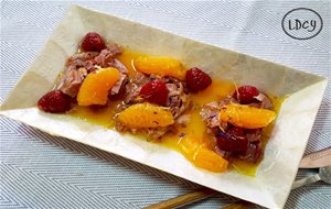 Confit De Pato Con Cítricos/ Duck Confit With Citrus
