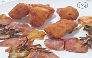 Croquetas De Langostinos/ Shrimps Homemade Croquettes
