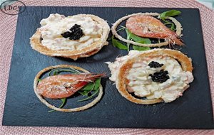 Ensaladilla De Langostinos/ Prawns Salad 
