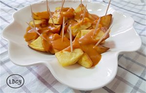 Patatas Bravas/&#8221;patatas Bravas&#8221; (spicy Potatoes)
