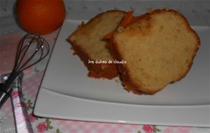 Bizcocho De Naranja Y Crema Agria  
