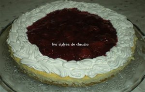 Cheesecake De Vainilla Con Fresas