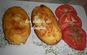 Papas Rellenas Con Queso
