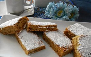 Bizcocho De Plátano Con Crema Agria
