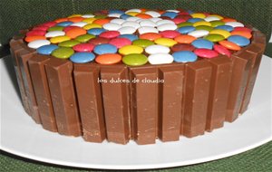 Torta Kit Kat Y Lacasitos
