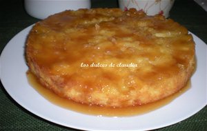 Torta Volteada De Manzana

