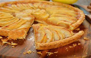 Tarta De Manzana En El Microondas
