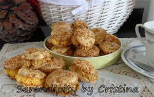 Almendrados Con Crema De Café.
