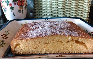 Bizcocho De Naranja Entera Con Canela Sin Gluten Y Sin Lactosa
