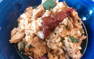 Arroz Con Pollo Y Tomates Secos
