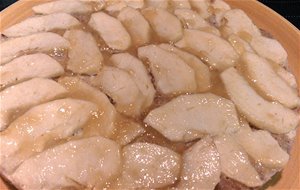 Pudin De Pan Sin Gluten Con Manzana Y Gotitas De Choco Al Microondas
