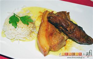 Costillas De Cerdo Con Curry Y Miel