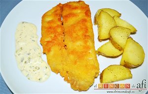 Filetes De Corvina Con Costra De Parmesano