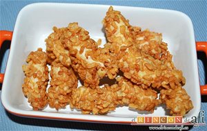 Fingers De Pollo Rebozados Con Cereales