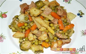 Menestra De Verduras Con Carne De Ternera