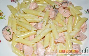 Pasta Con Salmón