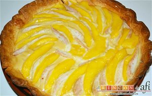 Quiche Dulce De Peras Y Mangas