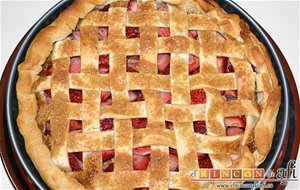 Tarta De Fresas Y Almendras