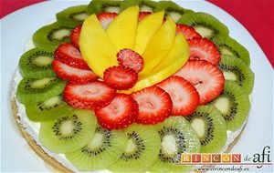 Tarta De Queso Con Fruta Fresca