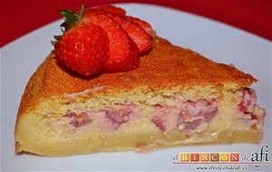 Tarta Mágica De Vainilla Y Fresas