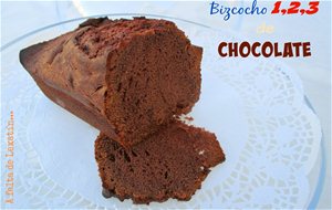 Bizcocho 1,2,3 De Chocolate
