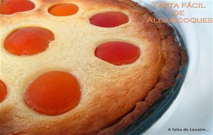 Tarta Fácil De Albaricoque Y Almendra
