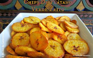 Chips De Plátano Verde Frito
