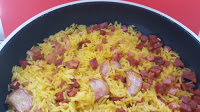 Arroz Con Chorizo Y Jamón
