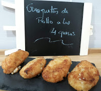 Croquetas De Pollo A Los 4 Quesos
