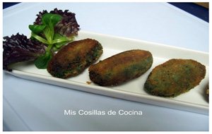 Croquetas De Espinacas Y Queso Curado
