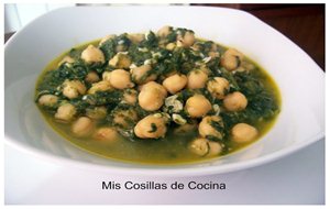 Garbanzos Con Espinacas
