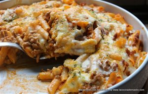 Macarrones Con Carne Y Bechamel Gratinados
