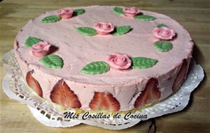 Tarta Mousse De Fresas
