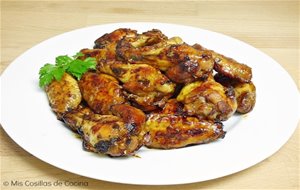 Alitas De Pollo Adobadas Al Horno
