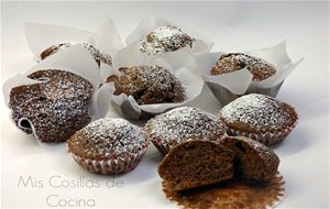 Bizcochitos Con Natillas De Chocolate
